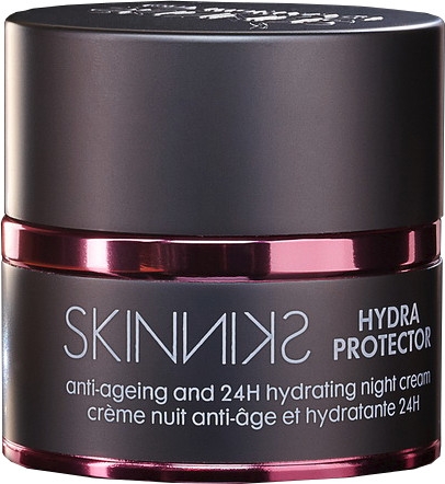 Przeciwstarzeniowy krem nawilżający na noc - Mades Cosmetics Skinniks Hydro Protector Anti-ageing 24H Hydrating Night Cream