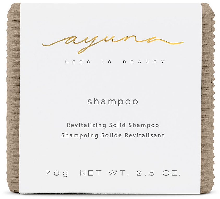 Rewitalizujący szampon w kostce - Ayuna Revitalizing Solid Shampoo — Zdjęcie N1