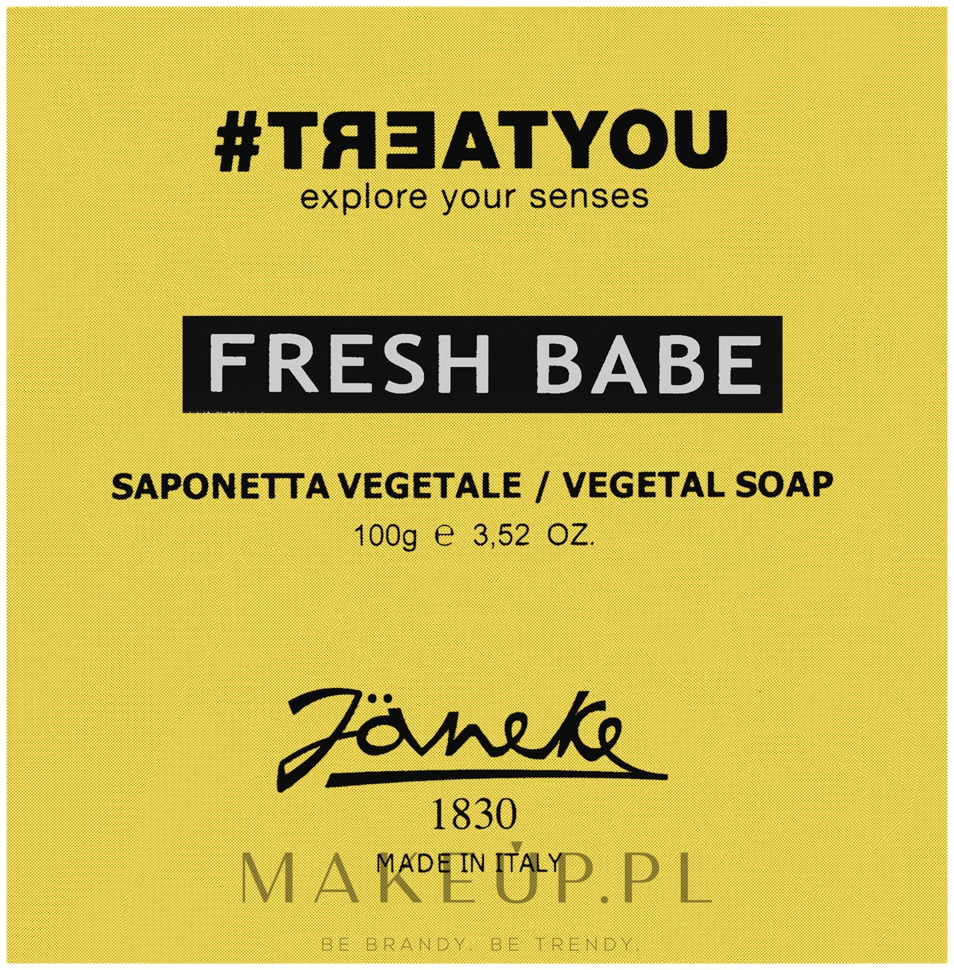 Mydło - Janeke #Treatyou Fresh Babe Soap — Zdjęcie 100 g