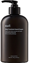 Krem do rąk z pompką - Klairs Daily Comfort Hand Cream — Zdjęcie N1