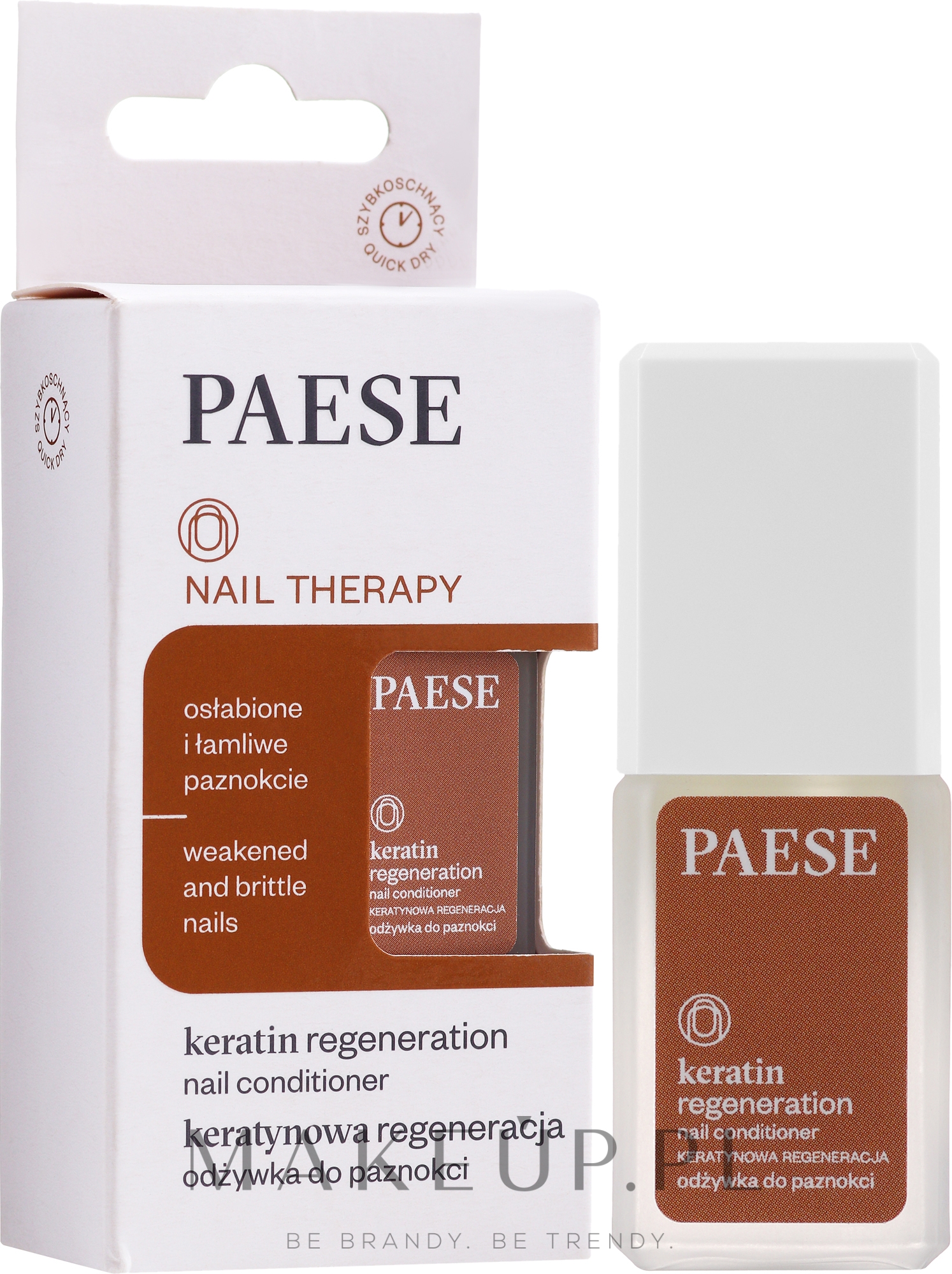 Odżywka do paznokci - Paese Nail Therapy Keratin Regeneration Nail Conditioner — Zdjęcie 8 ml