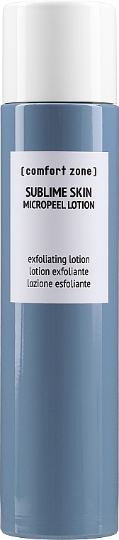 Złuszczający balsam do twarzy - Comfort Zone Sublime Skin AHA Micropeel Lotion — Zdjęcie N2