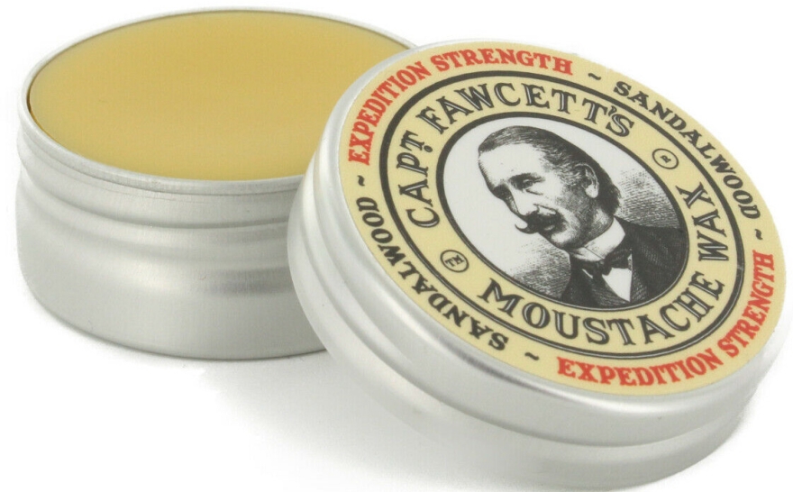Wosk do wąsów - Captain Fawcett Expedition Strength Moustache Wax — Zdjęcie N1