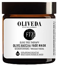 Kup Dwuetapowa maseczka do twarzy - Oliveda F77 Olive Matcha Face Mask