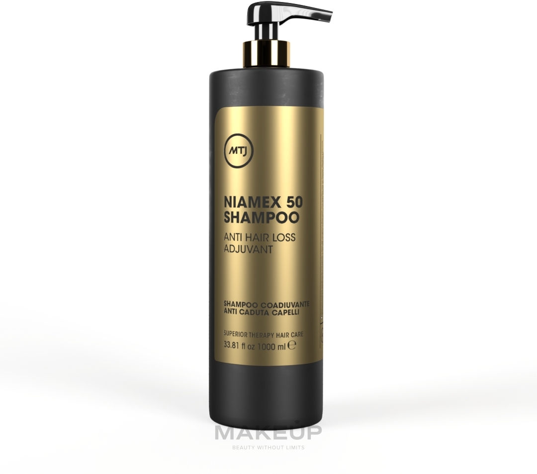 PRZECENA! Szampon do włosów osłabionych - MTJ Cosmetics Superior Therapy Niamex 50 Shampoo * — Zdjęcie 1000 ml
