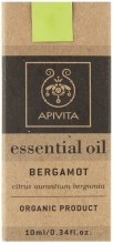 100% naturalny olejek eteryczny Bergamotka - Apivita Aromatherapy Organic Bergamot Oil  — Zdjęcie N3