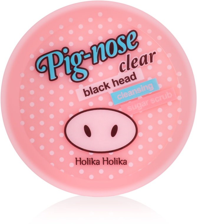 Scrub cukrowy do twarzy - Holika Holika Pig-Nose Clear Black Head Cleansing Sugar Scrub — Zdjęcie N1
