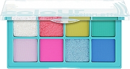 Paleta cieni do powiek - Ingrid Cosmetics Colour Amazing Effect Eyeshadow Palette — Zdjęcie N1