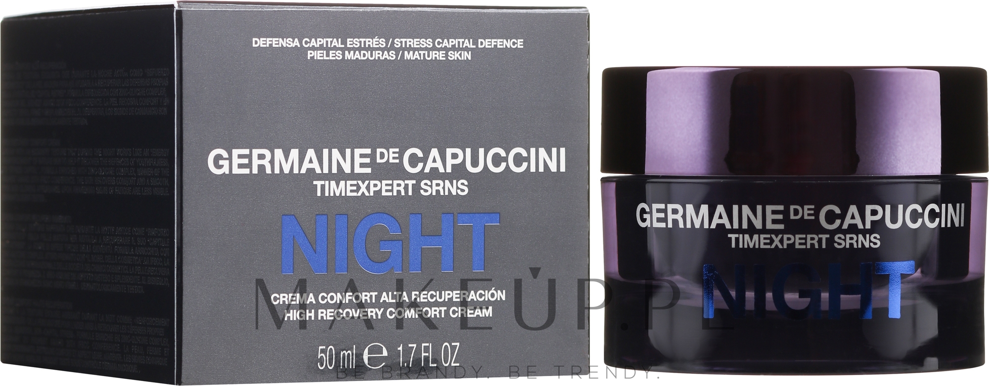 Regenerujący krem do twarzy na noc - Germaine De Capuccini Timexpert SRNS High Recovery Comfort Night Cream — Zdjęcie 50 ml