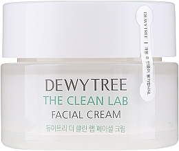 Kup PRZECENA! Nawilżający krem do twarzy z ceramidami i kwasem hialuronowym - Dewytree The Clean Lab Facial Cream *