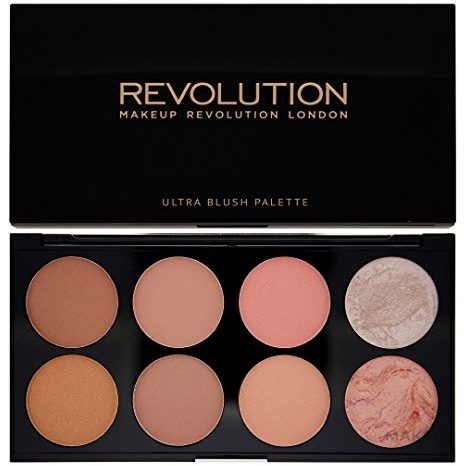 PRZECENA! Paletka różów do policzków - Makeup Revolution Blush Palette * — Zdjęcie 03 - Hot Spice