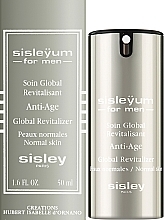 Przeciwstarzeniowy krem rewitalizujący do skóry normalnej dla mężczyzn - Sisley Sisleyum For Men Anti-Age — Zdjęcie N2