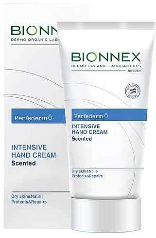 Intensywny krem do rąk, zapachowy - Bionnex Perfederm Intensive Hand Cream Scented — Zdjęcie N1