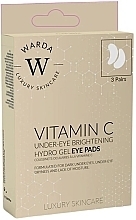 Plastry hydrożelowe witaminy C. - Warda Vitamin C Under-Eye Brightening Hydro Gel Eye Pads — Zdjęcie N1