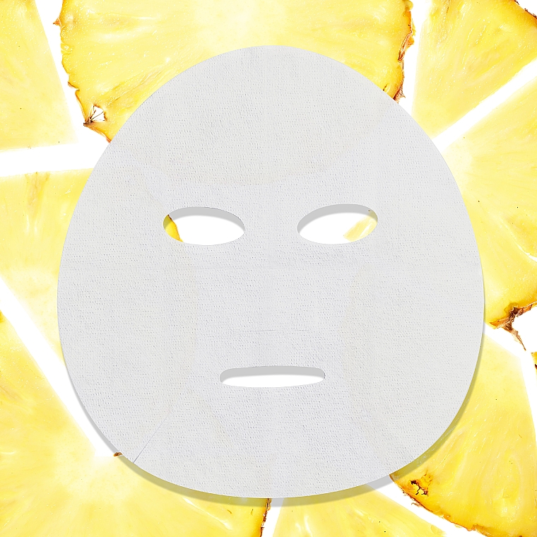 Ampułka w masce na tkaninie przeciw oznakom zmęczenia z witaminą C i ekstraktem z ananasa - Garnier Skin Naturals  — Zdjęcie N3