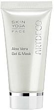 Nawilżający żel i maska do twarzy - Artdeco Skin Yoga Face Aloe Vera Gel & Mask — Zdjęcie N1