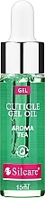 Żelowa oliwka do skórek i paznokci - Silcare Cuticle Gel Aroma Tea — Zdjęcie N1