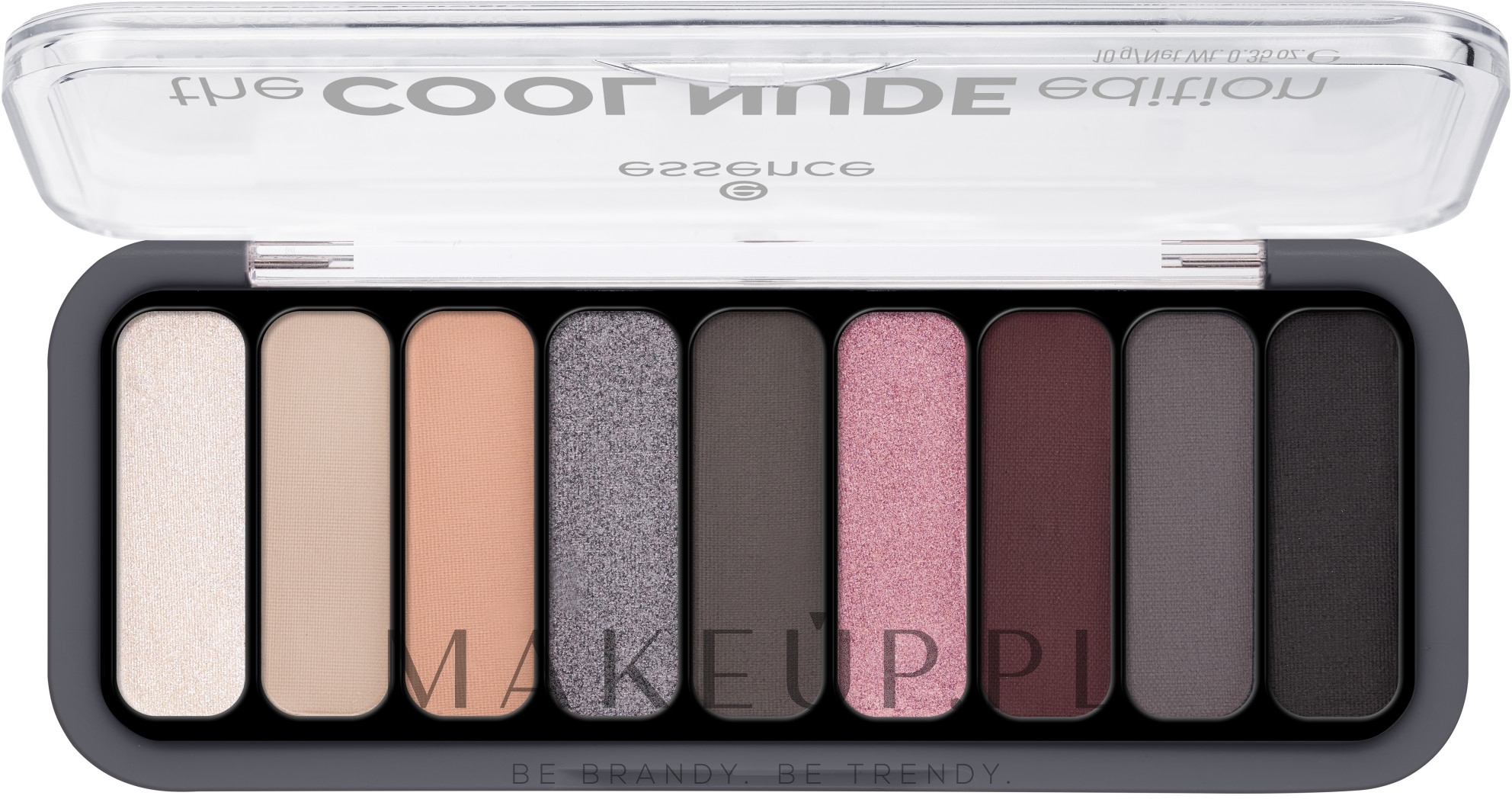 Paletka cieni do powiek - Essence The Cool Nude Edition Eyeshadow Palette — Zdjęcie 10 g