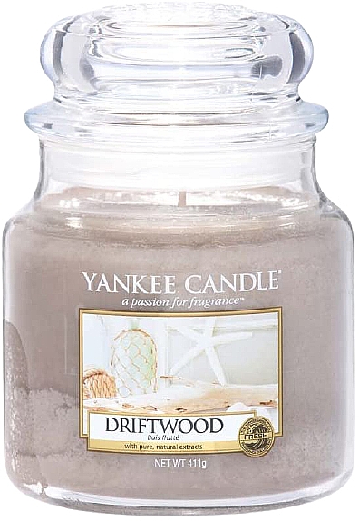 Świeca zapachowa w słoiku - Yankee Candle Driftwood — Zdjęcie N2