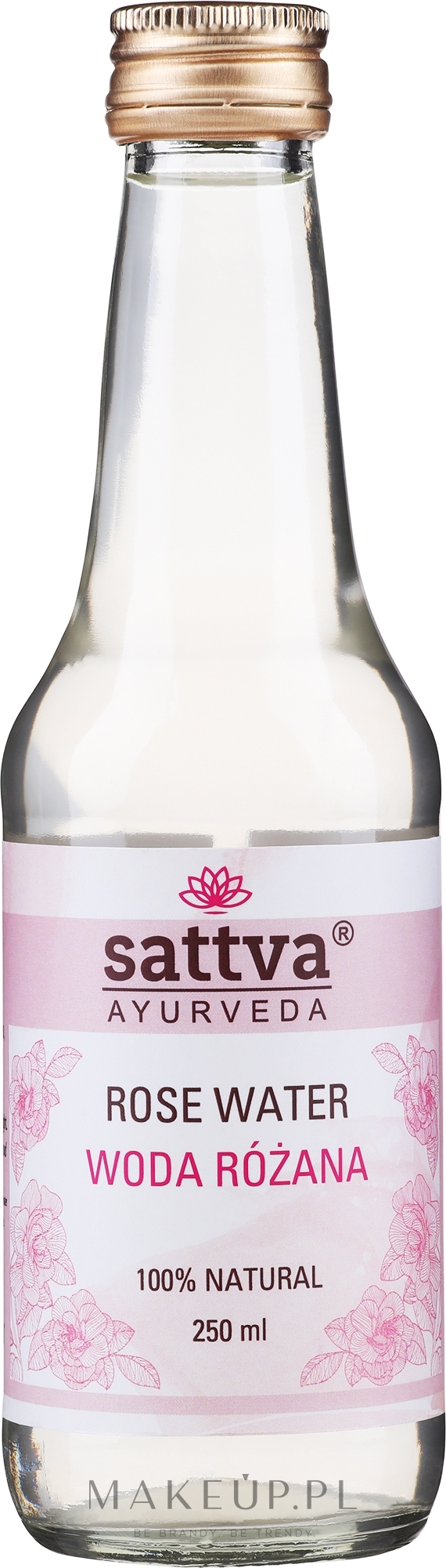 Woda różana - Sattva Ayurveda Rose Water — Zdjęcie 250 ml