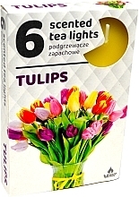 Podgrzewacze zapachowe tealight Tulipany, 6 szt. - Admit Scented Tea Light Tulips — Zdjęcie N1