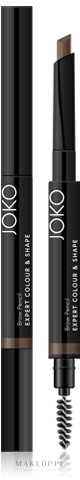 PREZENT! Kredka do brwi - Joko Brow Pencil Expert Colour & Shape — Zdjęcie 03