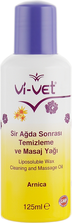 Olejek do masażu po depilacji z ekstraktem z arniki - Vi-Vet Cleaning And Massage Oil — Zdjęcie N1