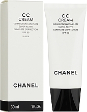 Superaktywny krem CC - Chanel CC Cream Complete Correction Super Active SPF50  — Zdjęcie N2
