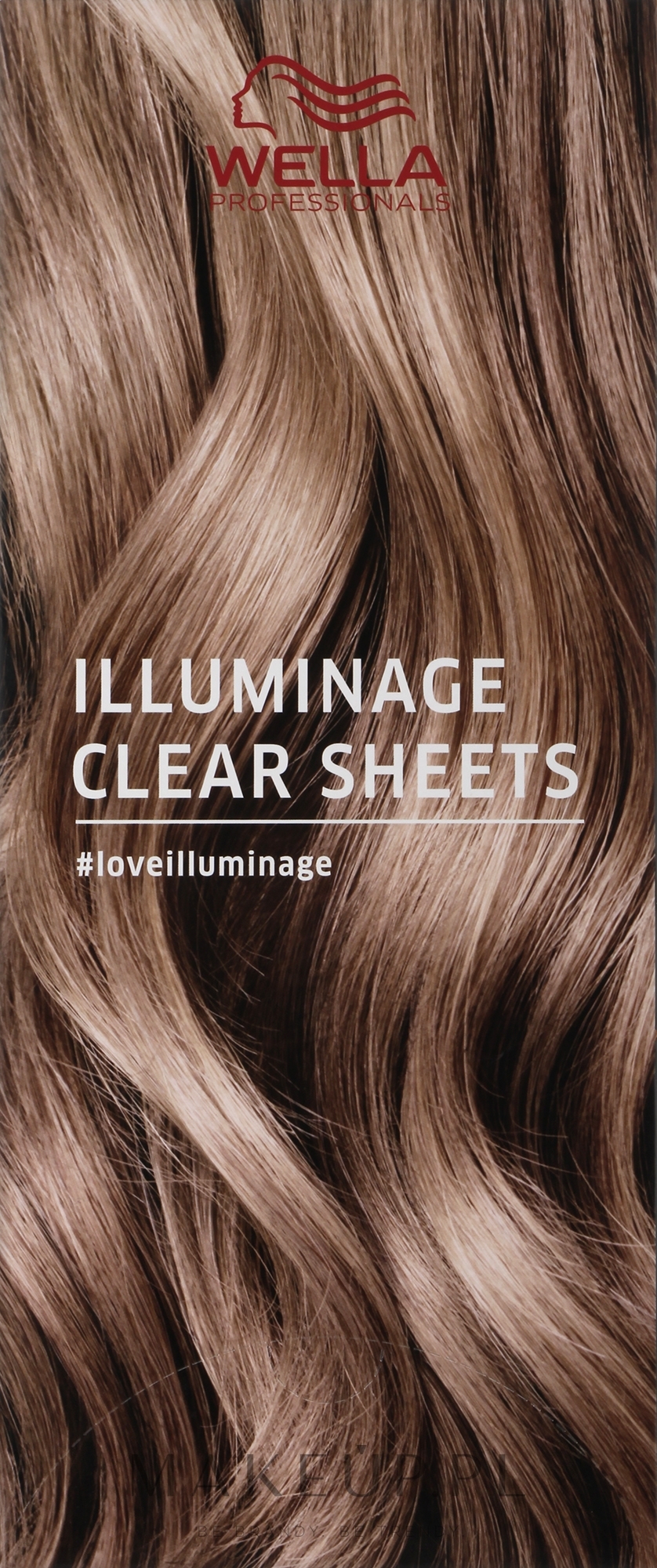 Foliowe paski do koloryzacji, przezroczyste - Wella Professionals Illuminage Clear Sheets — Zdjęcie 100 szt.