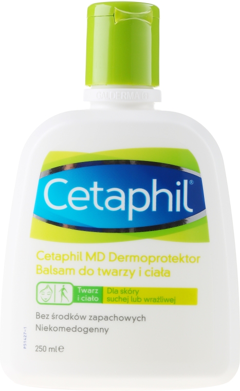 Nawilżający balsam do twarzy i ciała do skóry wymagającej - Cetaphil MD Dermoprotektor — Zdjęcie N2