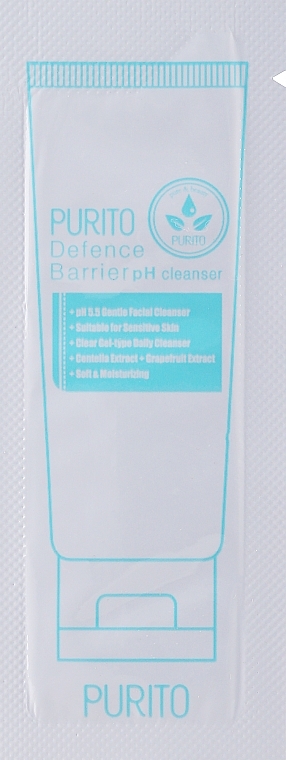 Kremowy żel oczyszczający o działaniu ochronnym - Purito Defence Barrier Ph Cleanser (próbka) — Zdjęcie N1