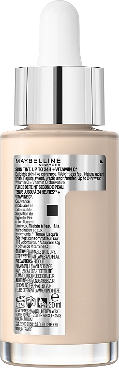 Podkład do twarzy - Maybelline Super Stay 24H + Vitamin C Skin Tint — Zdjęcie N2