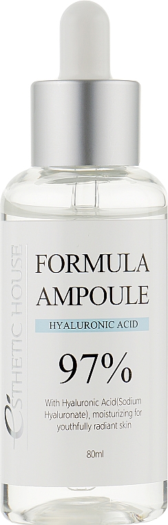 Nawilżające serum do twarzy z kwasem hialuronowym - Esthetic House Formula Ampoule Hyaluronic Acid — Zdjęcie N1
