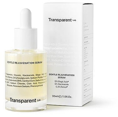 Rozświetlające serum przeciwstarzeniowe - Transparent-Lab Gentle Rejuvenation Serum — Zdjęcie N1