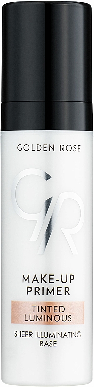 Koloryzująco-rozświetlająca baza pod makijaż - Golden Rose Makeup Primer Tinted Luminous Base — Zdjęcie N1