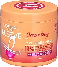 Intensywnie regenerująca maska do włosów - L'Oreal Paris Elseve Dream Long XXL Fiber Mask — Zdjęcie N1