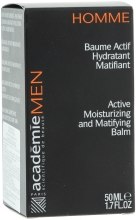 Aktywny balsam nawilżająco-matujący - Académie Men Active Moist & Matifying Balm — Zdjęcie N3