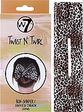 Klips do upięć, lampart - W7 Twist 'N' Twirl Bun Shaper Leopard — Zdjęcie N2