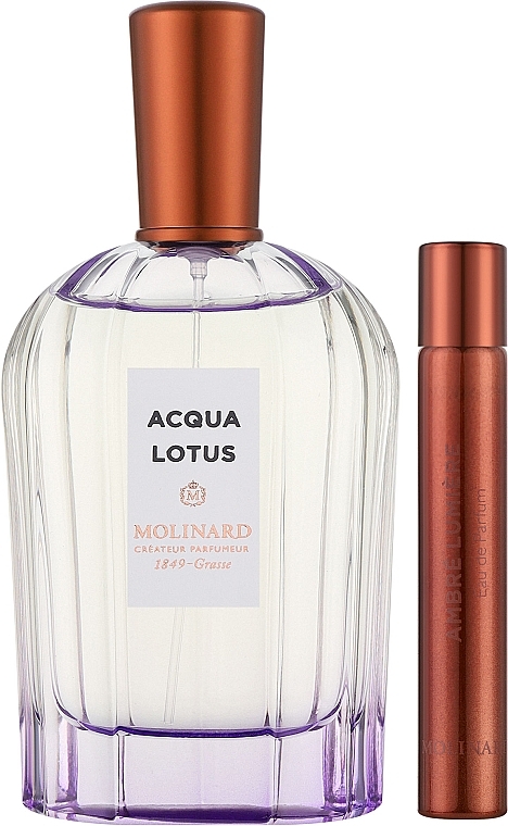 Molinard Acqua Lotus - Zestaw (edp/90ml + edp/7.5ml) — Zdjęcie N2