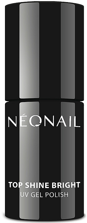 Nabłyszczający top coat do lakieru hybrydowego - NeoNail Professional Top Shine Bright UV Gel Polish — Zdjęcie N1