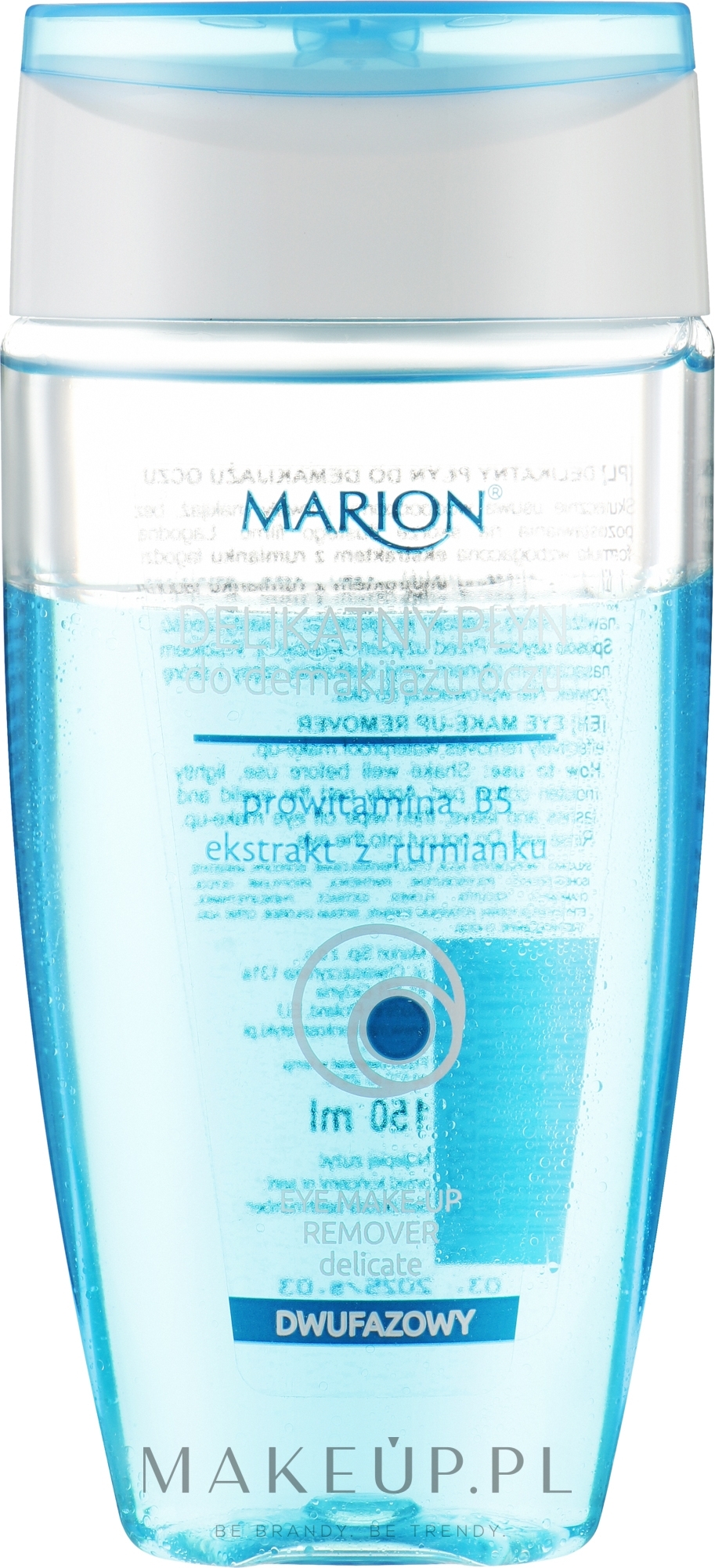 Delikatny płyn do demakijażu oczu - Marion — Zdjęcie 150 ml