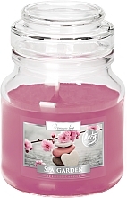 Kup Świeca zapachowa premium w szkle Spa Garden - Bispol Premium Line Scented Candle Spa Garden