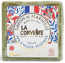 Kup Tradycyjne mydło marsylskie - La Corvette Cube Olive 72% Soap Limited Edition