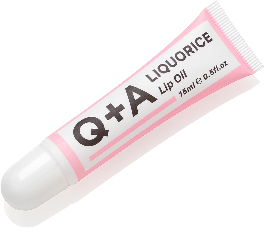 Olejek do ust - Q+A Liquorice Lip Oil — Zdjęcie N1