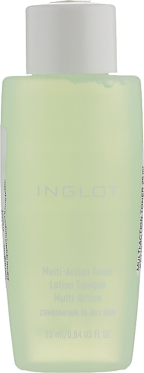 Wielofunkcyjny toner do skóry mieszanej i tłustej - Inglot Multi-Action Toner Combination To Oil Skin — Zdjęcie N4