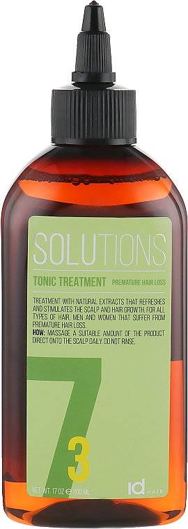 Tonik przeciw wypadaniu włosów - idHair Solutions №7-3 Tonic Treatment — Zdjęcie N3