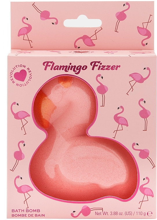 Kula do kąpieli Flamingo - I Heart Revolution Flamingo Bath Fizzer — Zdjęcie N2