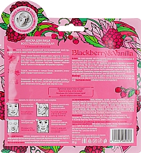 Regenerująca maseczka do twarzy z jeżyną i wanilią - Levitasion Herboflore Blackberry & Vanilla — Zdjęcie N2