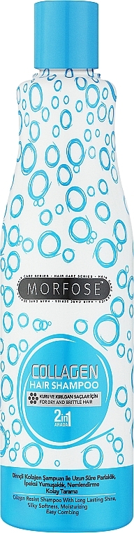 Kolagenowy szampon do włosów - Morfose Buble Collagen Hair Shampoo — Zdjęcie N2