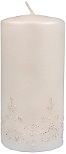 Kup Świeca dekoracyjna, 7x14 cm, biała - Artman Tiffany Candle